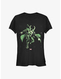 Marvel Loki God of Mischief Girls T-Shirt