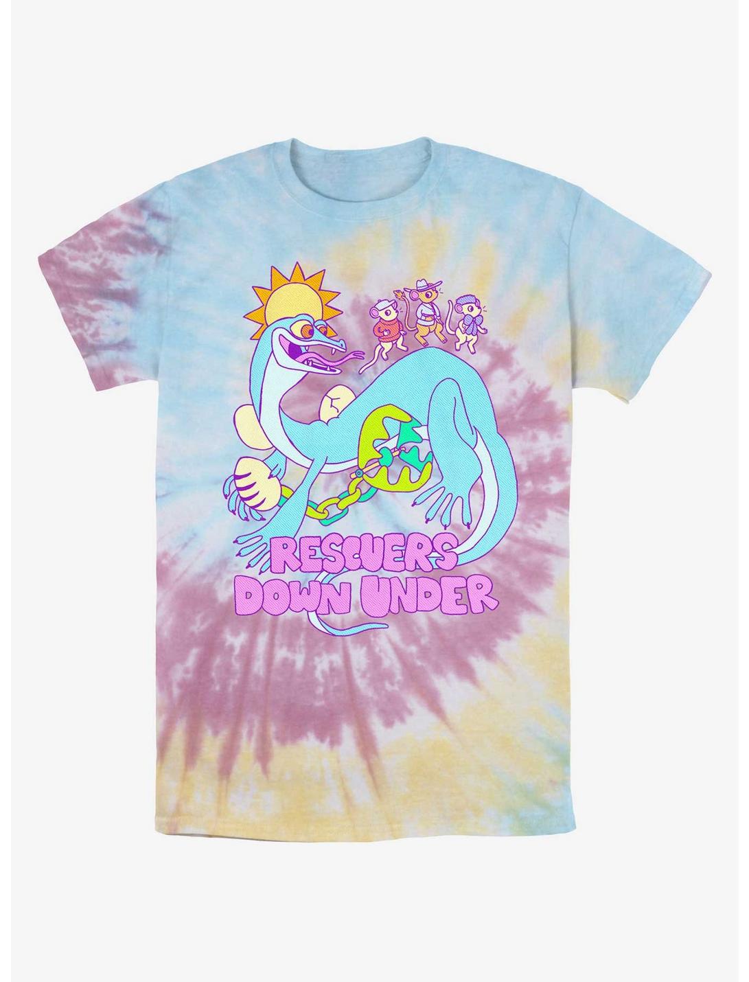 Disney The Rescuers Down Under Joanna The Goanna Tie-Dye T-Shirt