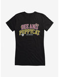 Bee And Puppycat Lazy In Space Collegiate Girls T-Shirt