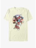 Disney Mickey Mouse Airbrush Mickey & Donald T-Shirt