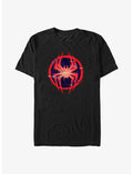 Marvel Spider-Man: Across the Spider-Verse Glitchy Miles Morales Symbol T-Shirt