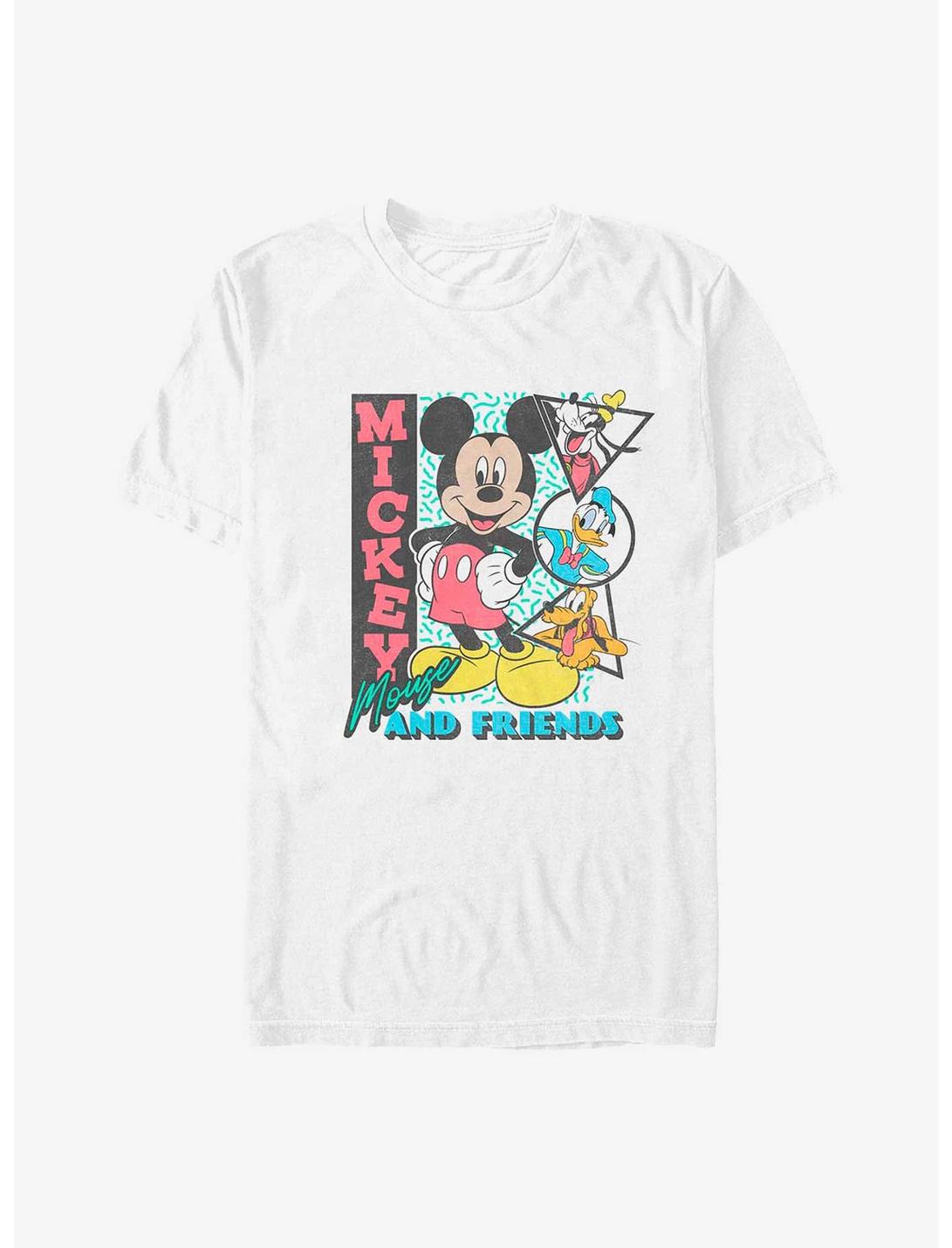 Disney Mickey Mouse & Friends Retro Shapes Big & Tall T-Shirt