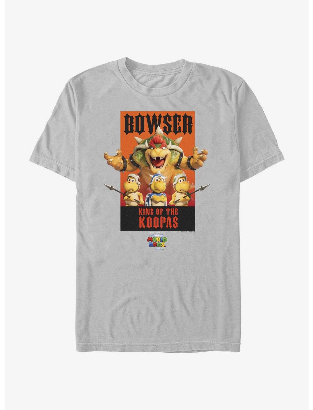 The Super Mario Bros. Movie Bowser King of the Koopas Poster T-Shirt
