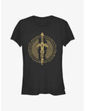 The Legend of Zelda: Tears of the Kingdom Master Sword Icon Girls T-Shirt