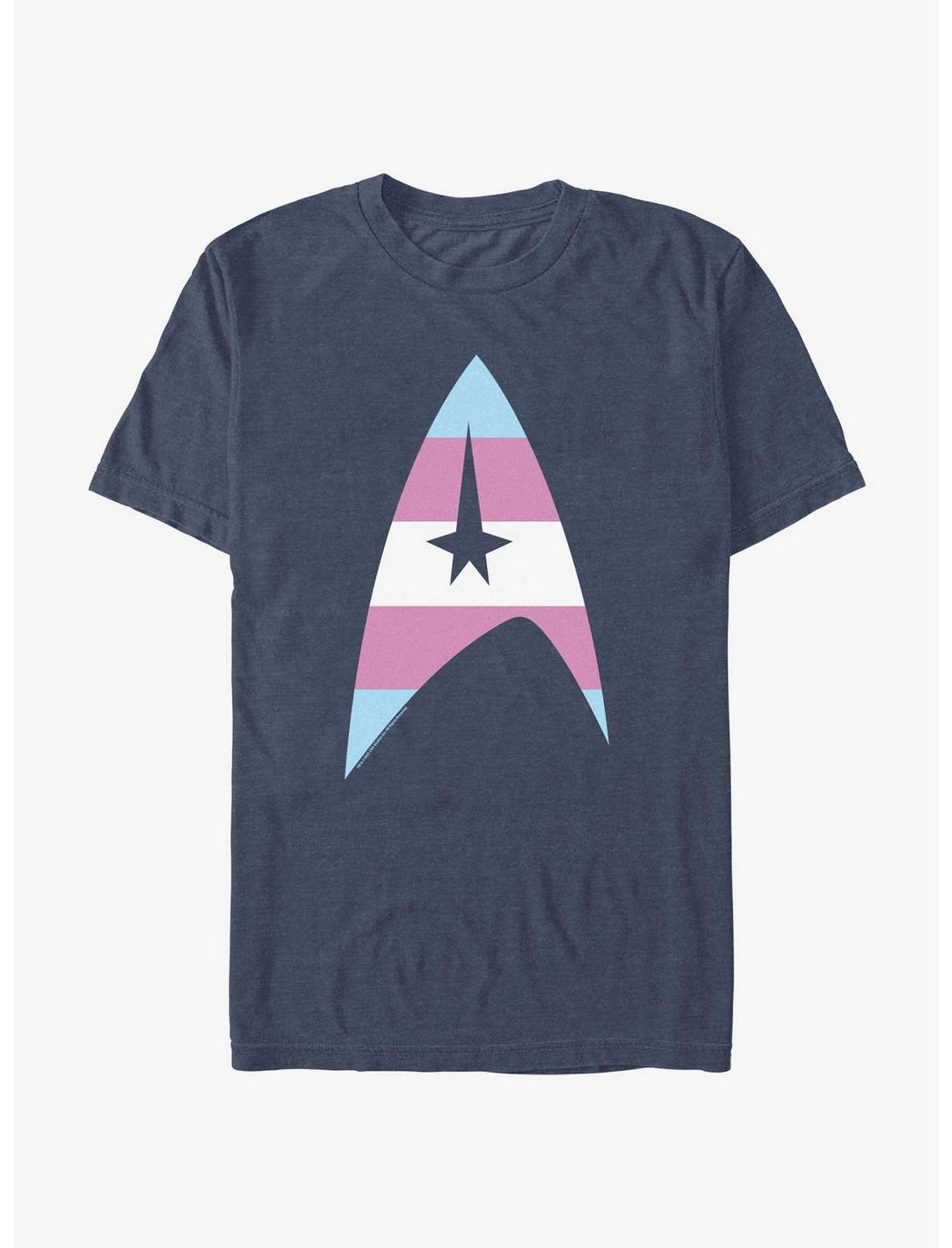 Star Trek Transgender Flag Logo Pride T-Shirt