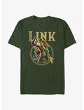 The Legend of Zelda: Tears of the Kingdom Link Badge T-Shirt