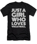 23 Just a Girl Who Loves Volleyball Organicfoodempire T-Shirt