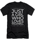 24 Just a Girl Who Loves Volleyball Organicfoodempire T-Shirt
