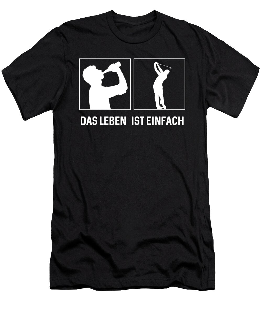 25 Funny Golf Club Ball Hole in One Golfer Gift Muc Designs T-Shirt