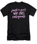 27 Just a Girl Who Loves Volleyball Organicfoodempire T-Shirt