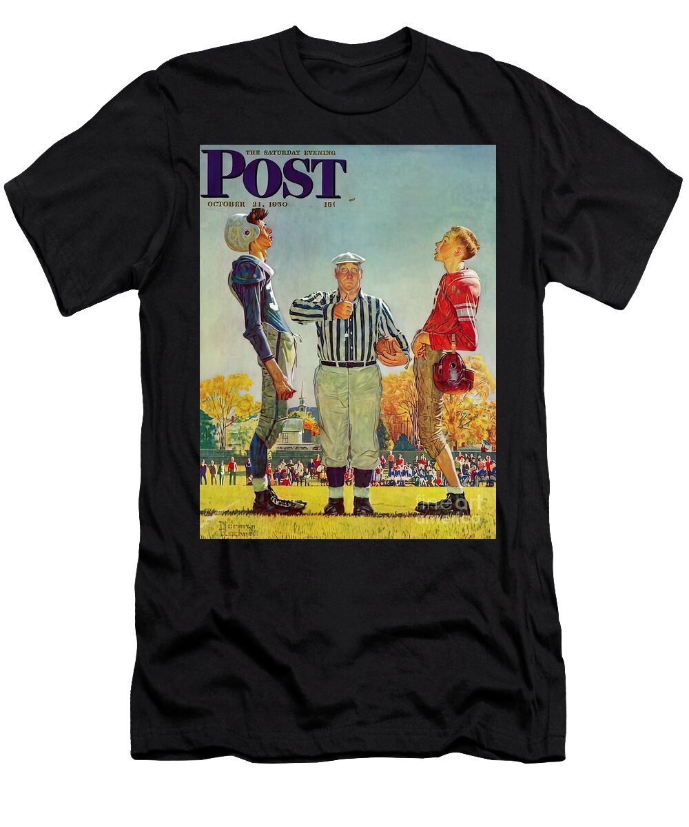 279 Vintage Magazine Cover Gia Evva T-Shirt