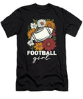 3 American Football Footballer Player Football Girl Crazy Squirrel T-Shirt