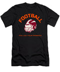 3 American Football Planet Vintage Rugby Ball Martin Perzul T-Shirt