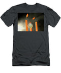 3 Cricket Ball Hitting Wickets Allan Swart T-Shirt