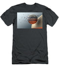 3 Cricket Ball Striking Bat in Slow Motion Allan Swart T-Shirt