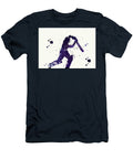 3 Cricket Player Watercolor Print Cricket Sport Art Print Batsman Striking Cricket Ball Poster Cricket Leith Huber T-Shirt
