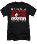 3 Football Quarterbacks Security Life Player Sports Toms Store T-Shirt