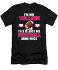 3 Funny American Football Player Mom Gift Muc Designs T-Shirt