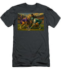 3 Intense Lacrosse Face Off James Spears T-Shirt