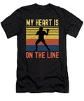 3 My Heart Is on the Line Football Offense Tinh Tran Le Thanh T-Shirt