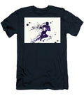 3 Rugby Player Watercolor Print Sport Art Poster Rugby Player Running with Ball Painting Print Rugby W Leith Huber T-Shirt