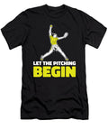 3 Softball Batter Catcher Softball Pitcher Crazy Squirrel T-Shirt