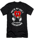 3 Valentines Day Football Couple Rugby Sports Love Toms Store T-Shirt