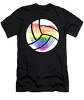 3 Volleyball Pride Flag Bruno T-Shirt