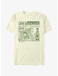 Attack on Titan Cleaning Levi T-Shirt Hot Topic Web Exclusive