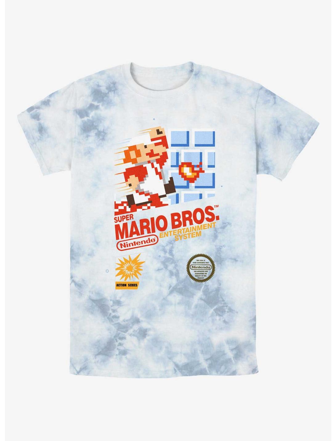 Nintendo Mario Pixel Mario Tie-Dye T-Shirt