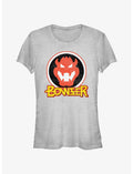 Nintendo Mario Bowser Badge Girls T-Shirt