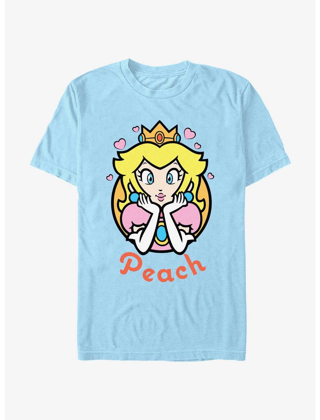 Nintendo Mario Peach Hearts T-Shirt