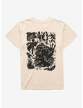 Studio Ghibli Howl's Moving Castle Icons Mineral Wash T-Shirt