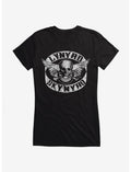 Lynyrd Skynyrd Biker Patch Logo Girls T-Shirt