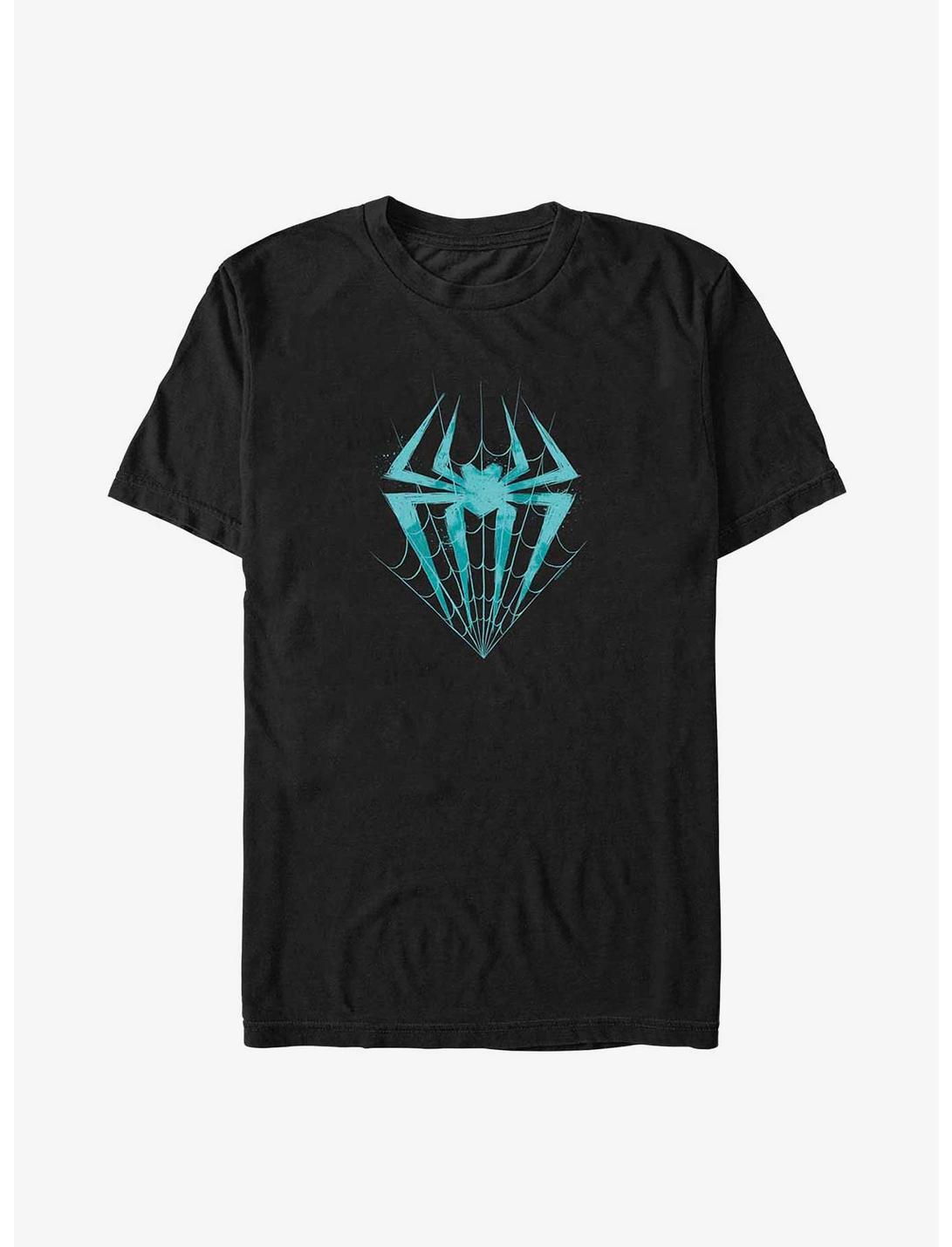Marvel Spider-Man: Across The Spider-Verse Spider-Gwen Web Symbol Web Big & Tall T-Shirt