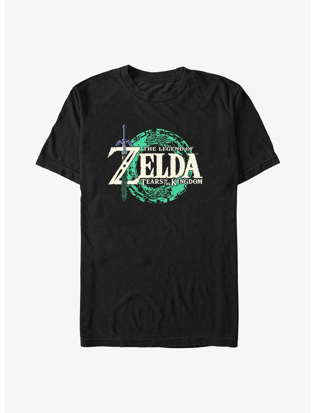 The Legend of Zelda Tears of the Kingdom Logo Big & Tall T-Shirt