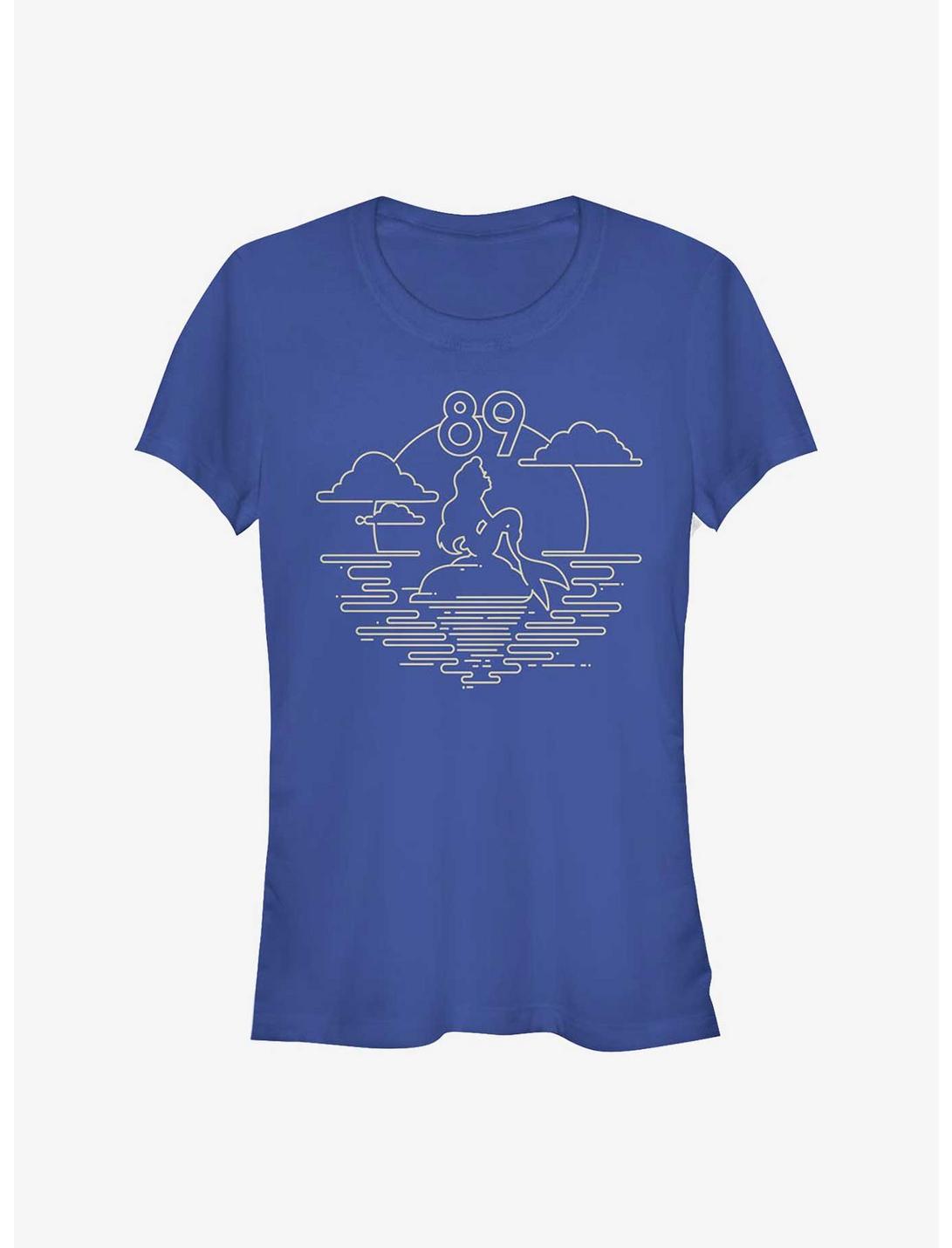 Disney The Little Mermaid Ariel 89 Sunset Girls T-Shirt