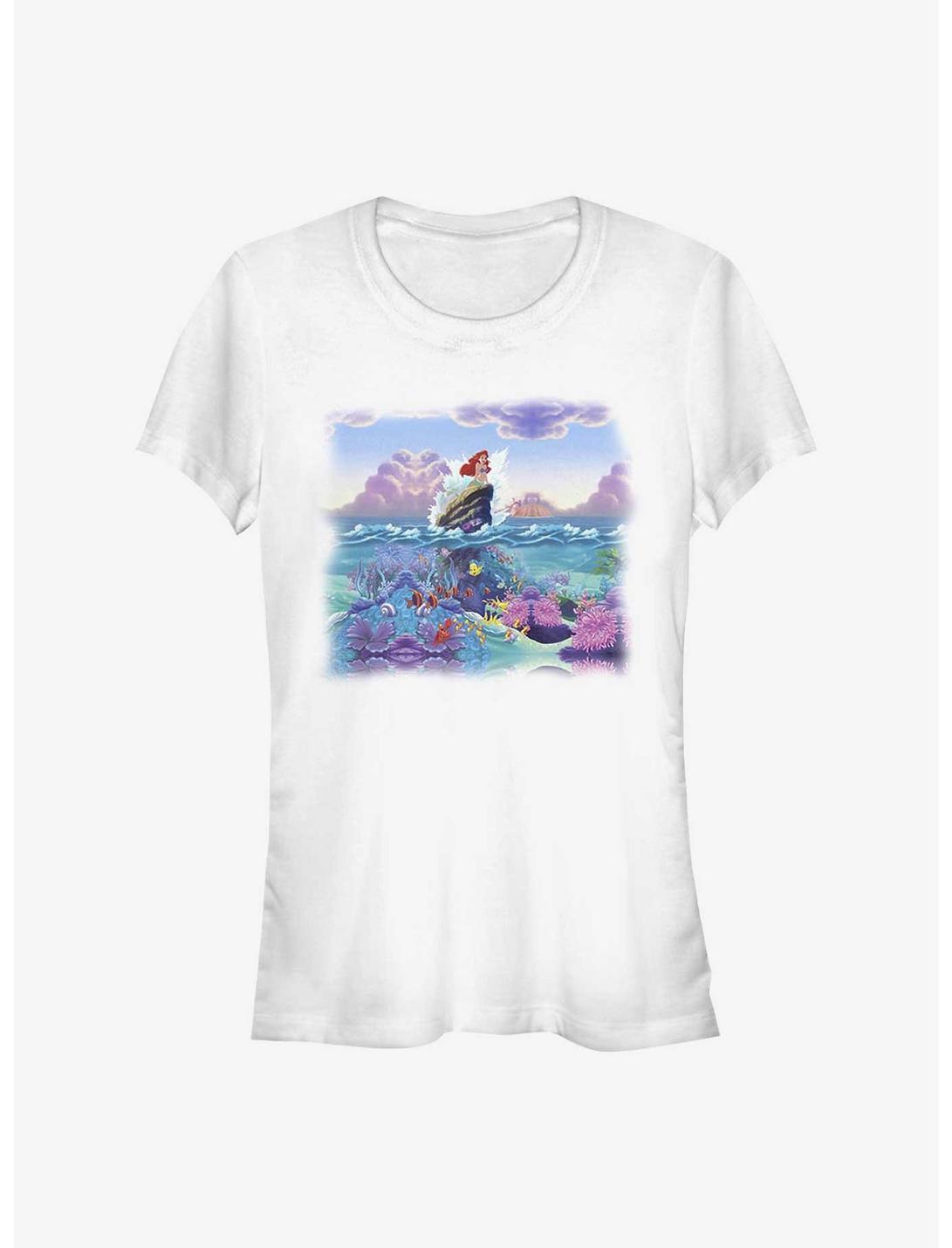 Disney The Little Mermaid Ariel And The Depths Below Girls T-Shirt
