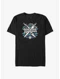 Dungeons & Dragons Decorative Crossed Weapons Big & Tall T-Shirt