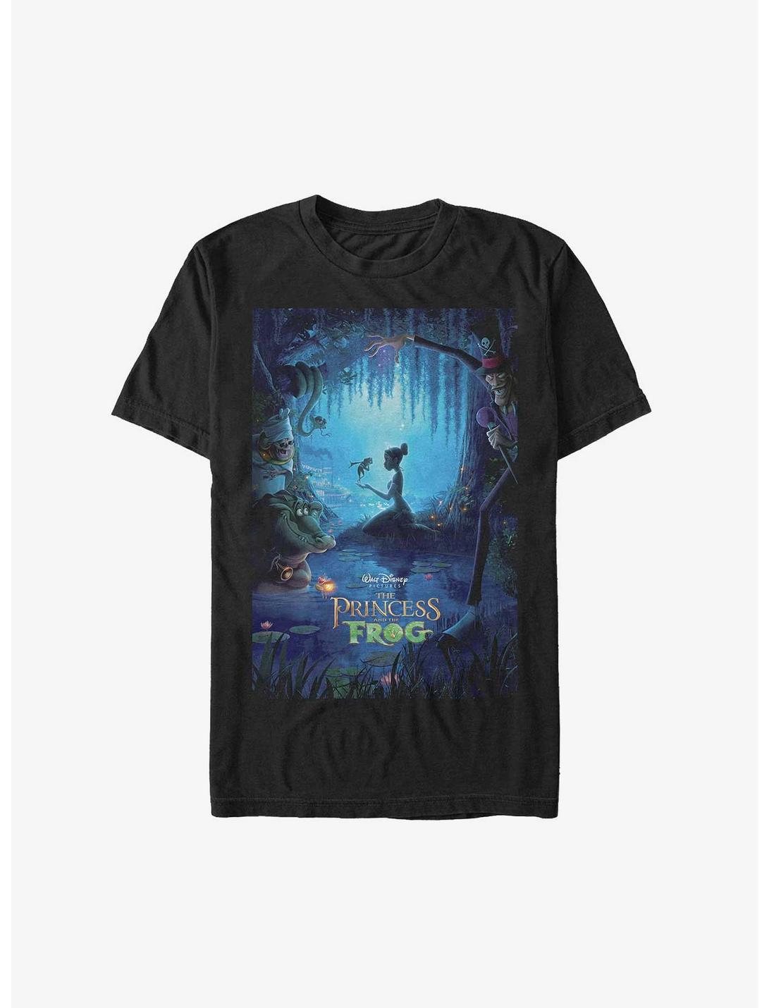 Disney The Princess and the Frog Tiana Kiss The Frog Poster Heavyweight T-Shirt