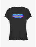 Stranger Things Retro Logo Girls T-Shirt