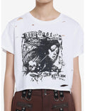Social Collision Loud Fast & Rebellious Girls Crop T-Shirt