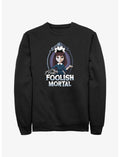 Disney Haunted Mansion His Foolish Mortal Sweatshirt