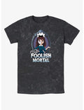 Disney Haunted Mansion His Foolish Mortal Mineral Wash T-Shirt