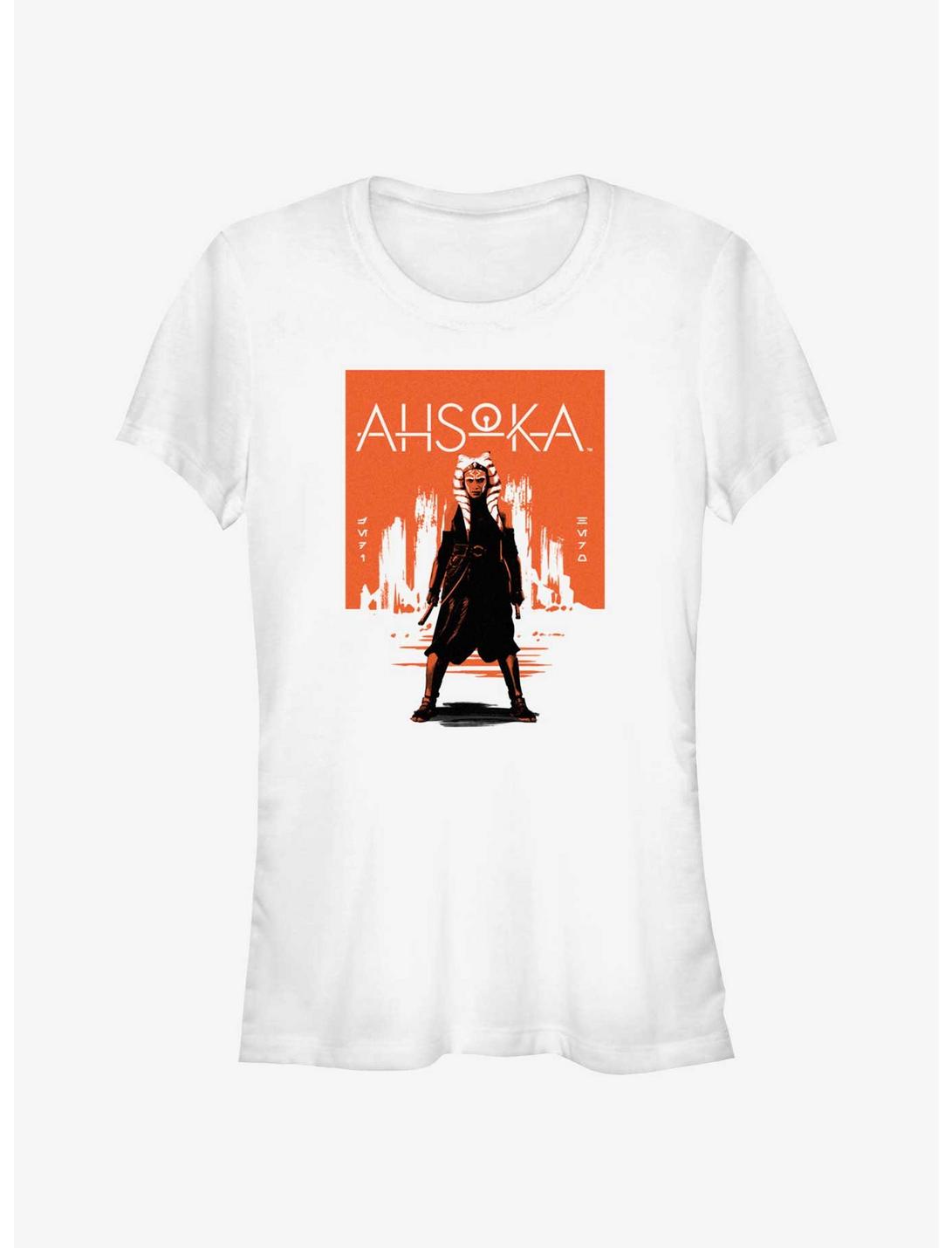 Star Wars Ahsoka Action Stance Girls T-Shirt
