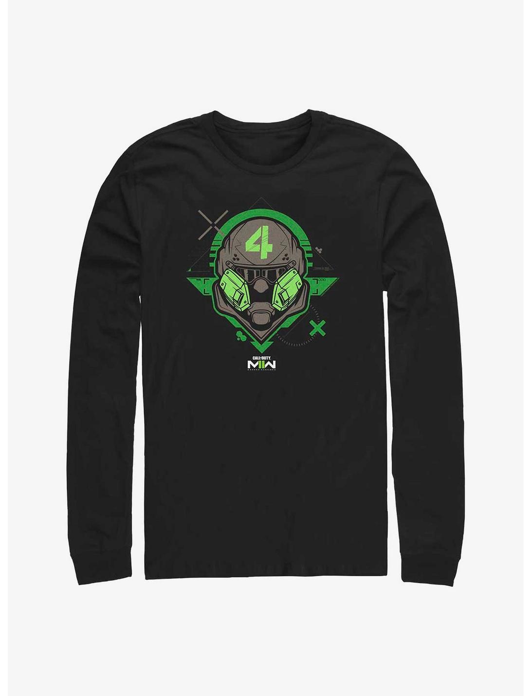 Call Of Duty Tactical Helmet Long Sleeve T-Shirt