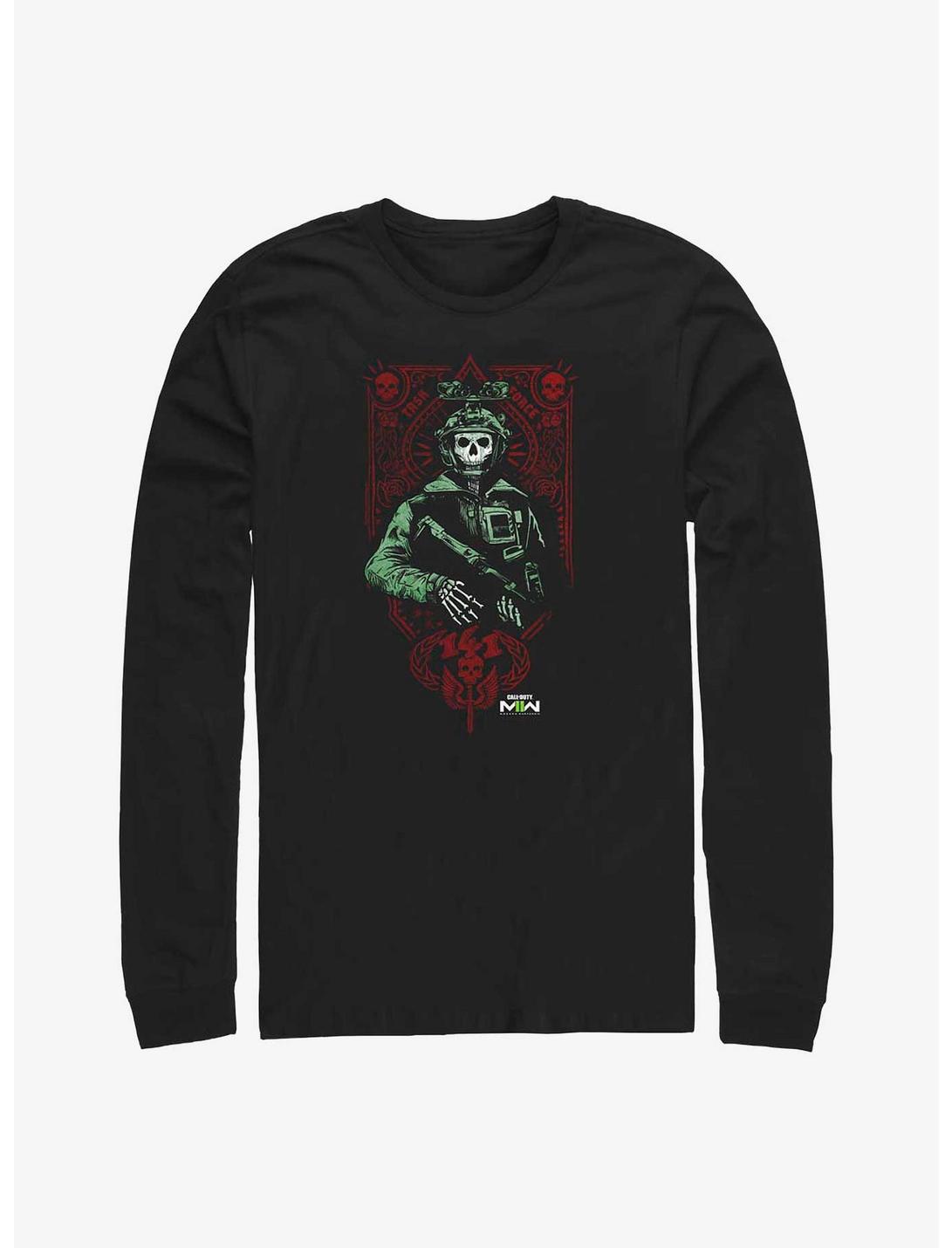 Call Of Duty Cartel Ghost Long Sleeve T-Shirt