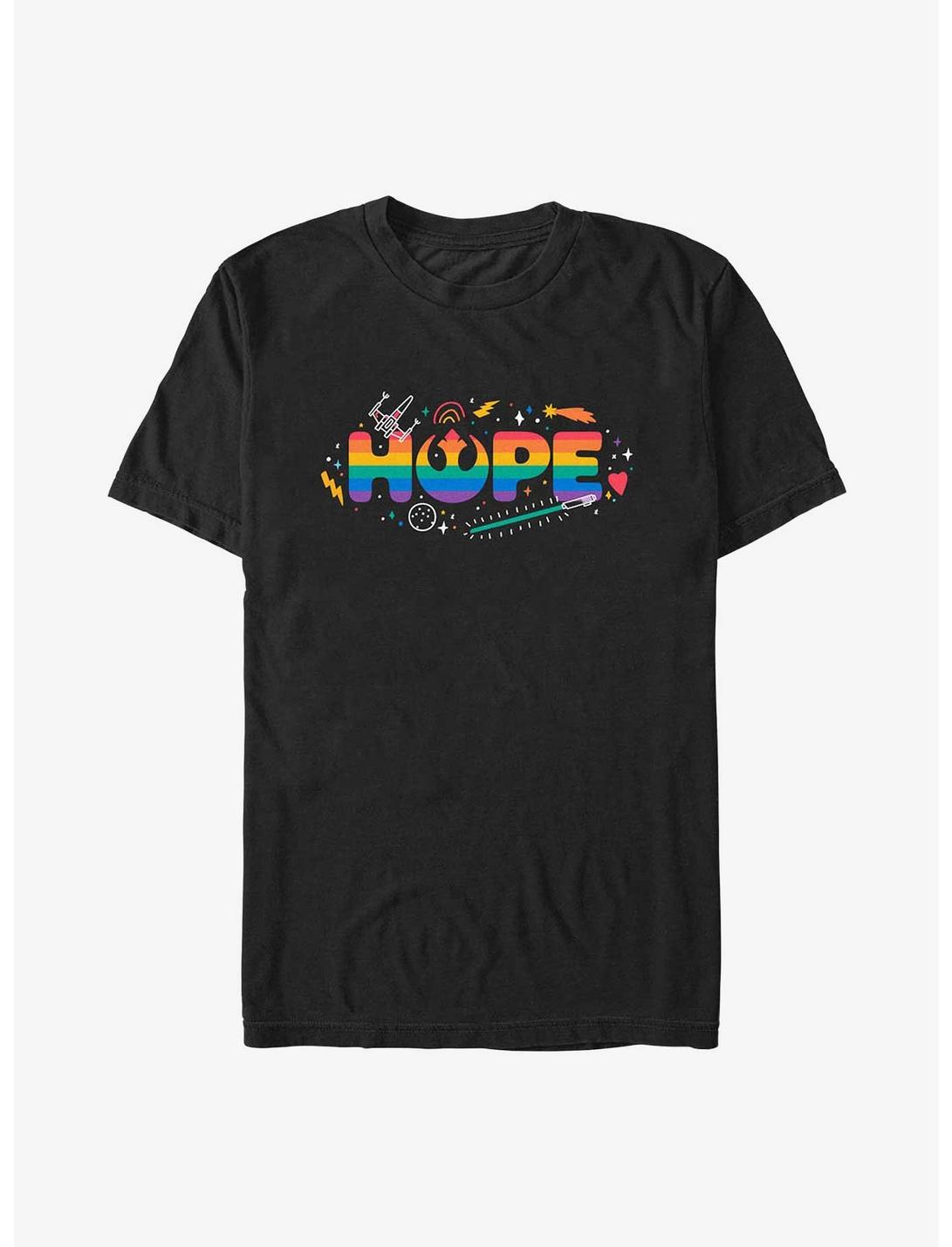 Star Wars Hope Rebels Pride Heavyweight T-Shirt