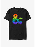 Dungeons & Dragons Pride Gradient Logo Heavyweight T-Shirt