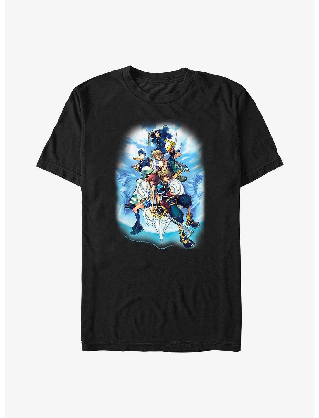 Disney Kingdom Hearts Sky Group Big & Tall T-Shirt